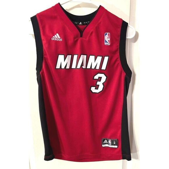Adidas Miami Heat #3 Dwayne Wade Medium - Picture 1 of 3